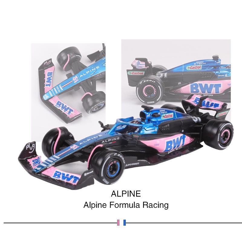 1:43 Модель болида BWT Alpine F1 - Премиум-симулятор гонок