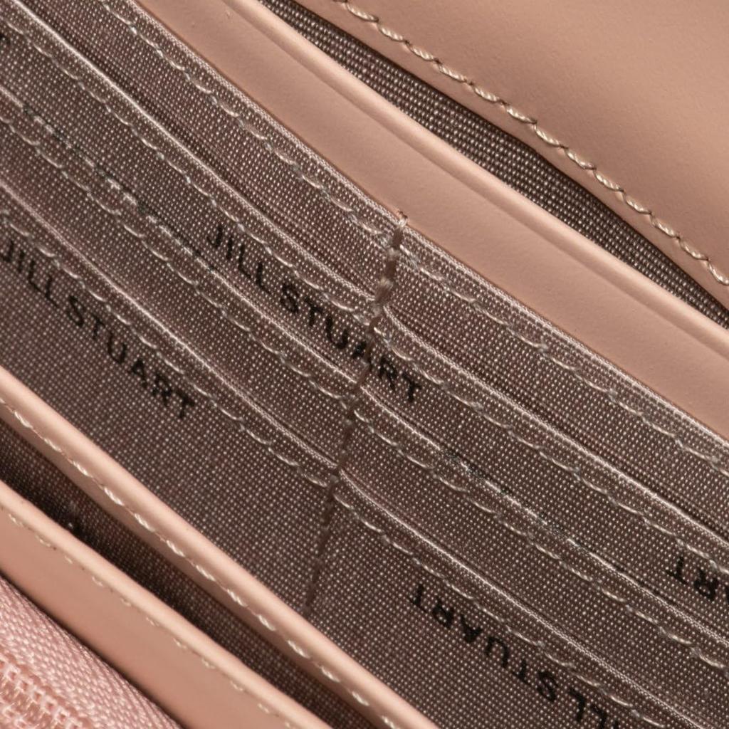 Ленточный мотив для бумажника женский JSLW4CT1 розовый [Jill Stuart] [Misty]