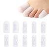 Anboli Toe Cots, Toe Caps, Toe Nail Protection Caps, Silicone Toe Protection Caps, Breathable, Washable, Toe and Thumb Protection, Unisex, Friction Pa