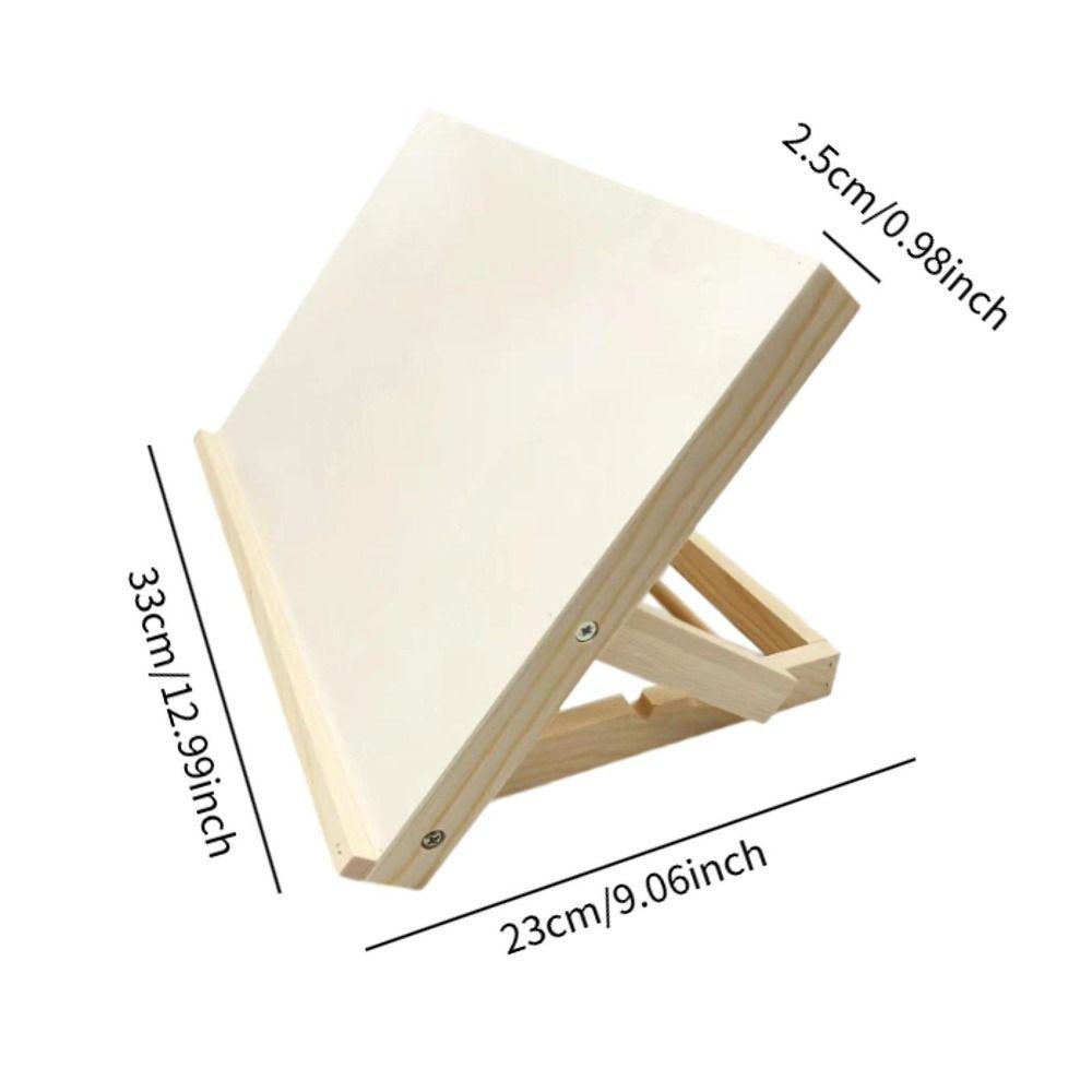 Foldable Wood Drawing Easel Adjustable Sketching Painting Board New Tabletop Easel Students Artist