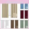 Insulated Blackout Curtains Curtain Bedroom Living Room Solid Color Curtain