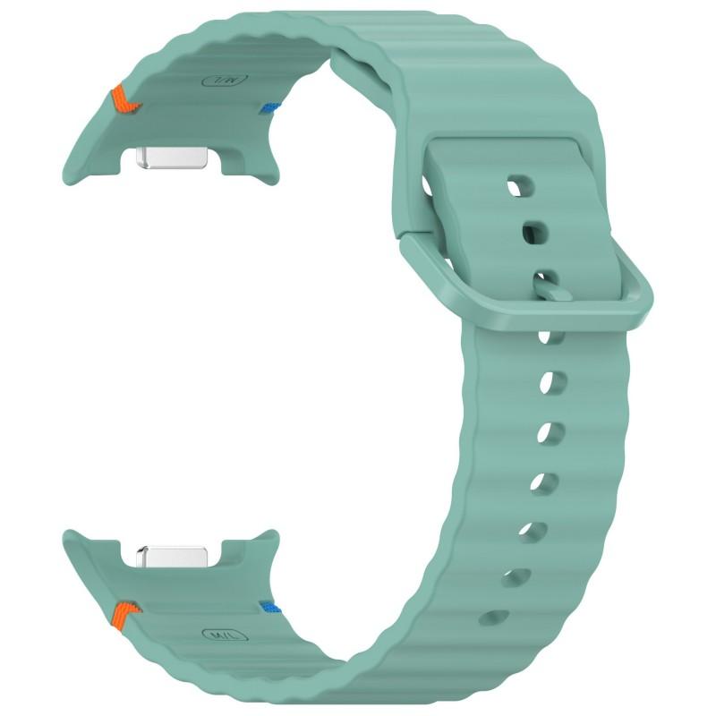 Wave Silicone Band for Samsung Galaxy Watch8 40mm 44mm 8 Classic Smartwatch Replacement Band for Galaxy Watch9 40/44mm Accessior