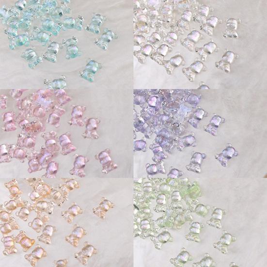 Изысканные стразы для ногтей, глянцевая смола, долговечная