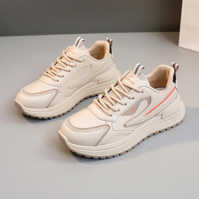 Fashion New 2024 Spring Breathable Casual Women Shoes Summer Sneakers Women Thick Bottom Height Increasing Walking Sports Running Shoes