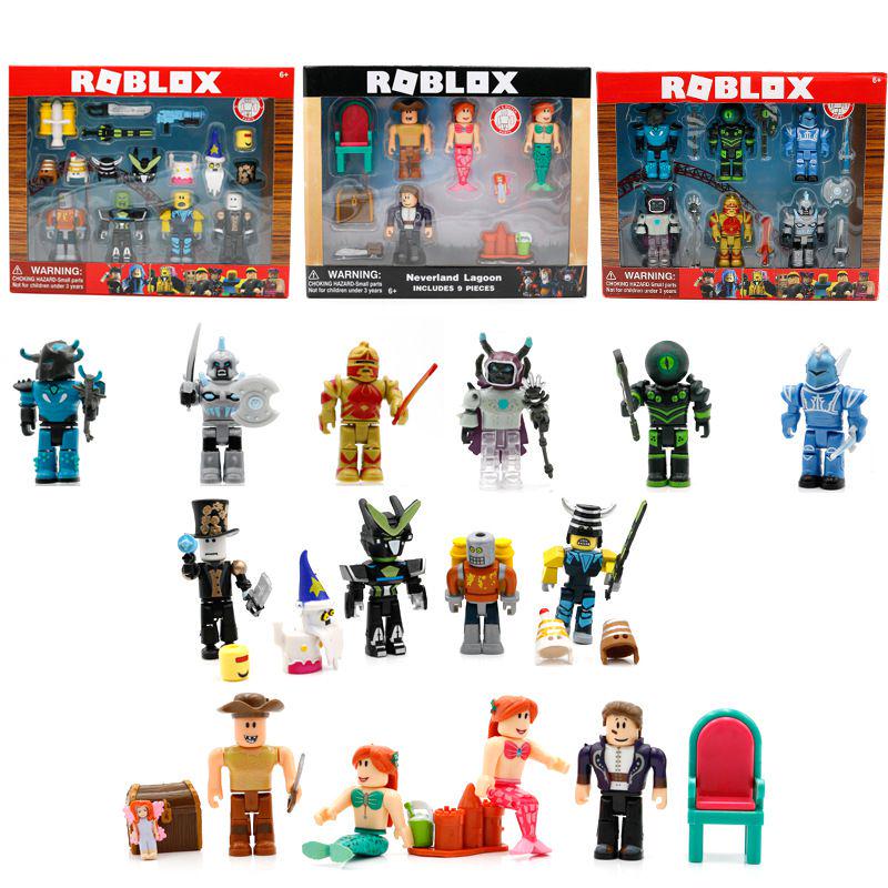 Премиум Качество Игра Roblox Фигма Игрушка Чемпион Робот Русалка Игровой Набор Экшн Мини Фигурки Игрушки