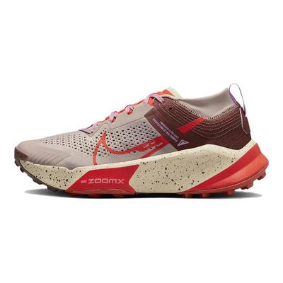 Кроссовки ZoomX Zegama Trail Diffused Taupe Dark Pony Sanddrift Picante Red повседневные DH0623-200