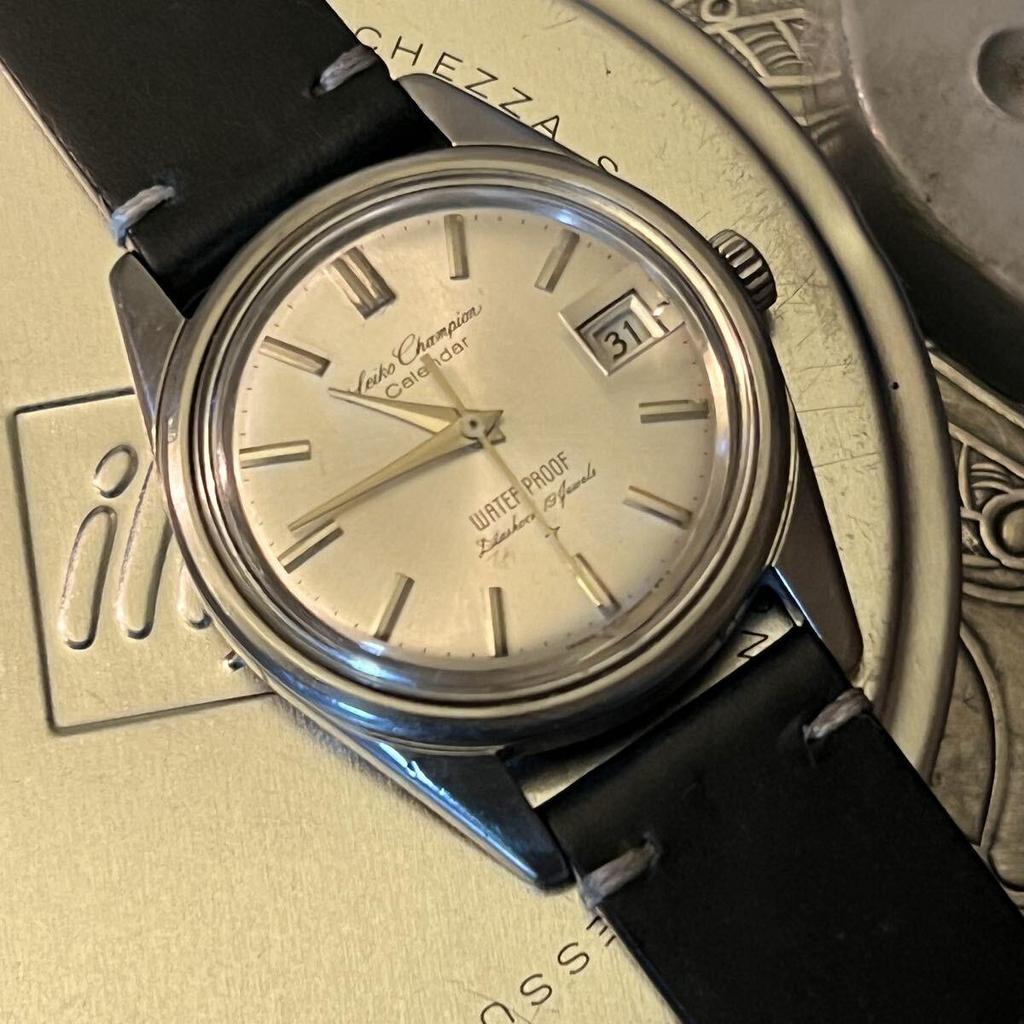 Б/у Рабочее состояние SEIKO Champion Calendar 6602-9981 с ручным заводом