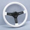 14inch 350mm JDM White ABS Steering Wheel Universal Racing Sports Steering Wheel Car Accessories