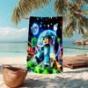Beach Towel with Minecraft Pattern - soft,absorbent,machine washable Lightweight&Modern,swimming,Travel Essentials