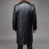 Зимняя новая одежда One Clothes Three Wear кожаная куртка мужская Nano Mink Take-off Liner длинная утолщенная кожаная куртка мужская