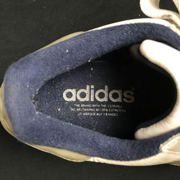 adidas Кеды SUPER STAR с низким вырезом 5.5 23.5 белые трилистник(ИСПОЛЬЗОВАЛ)