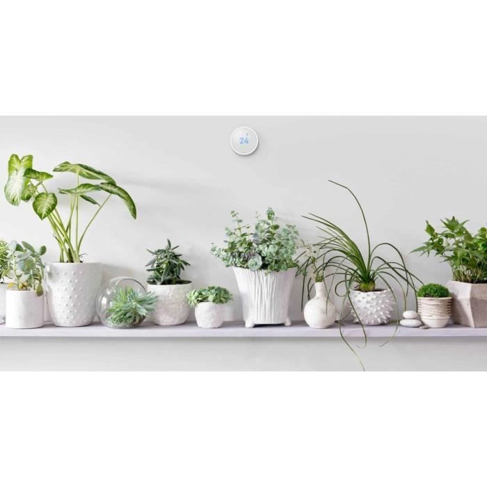 Google - thermostat - nest thermostat e - white