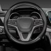 Нескользящая кожаная оплетка руля автомобиля из углеродного волокна для Honda Civic Accord Odyssey Fit CR-V HR-V Jazz City Breeze Jade Crider