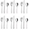 Exzact Couverts Enfant En Inox 18 Pièces: 6 X Fourchettes, 6 X Couteaux, 6 X Cuillères (Chien-Chat-Lapin)
