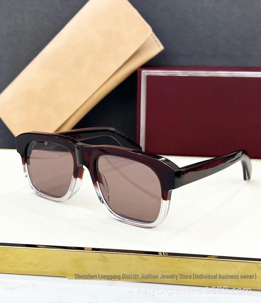 Солнцезащитные очки JACQ JMM Yves High-End в квадратной оправе в стиле ретро для мужчин и женщин