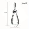 1Pc Nail Clippers for Thick or Ingrown Toenails Super Sharp Long Handle Nail Trimmer Cutter Professional Manicure Pedicure Tools