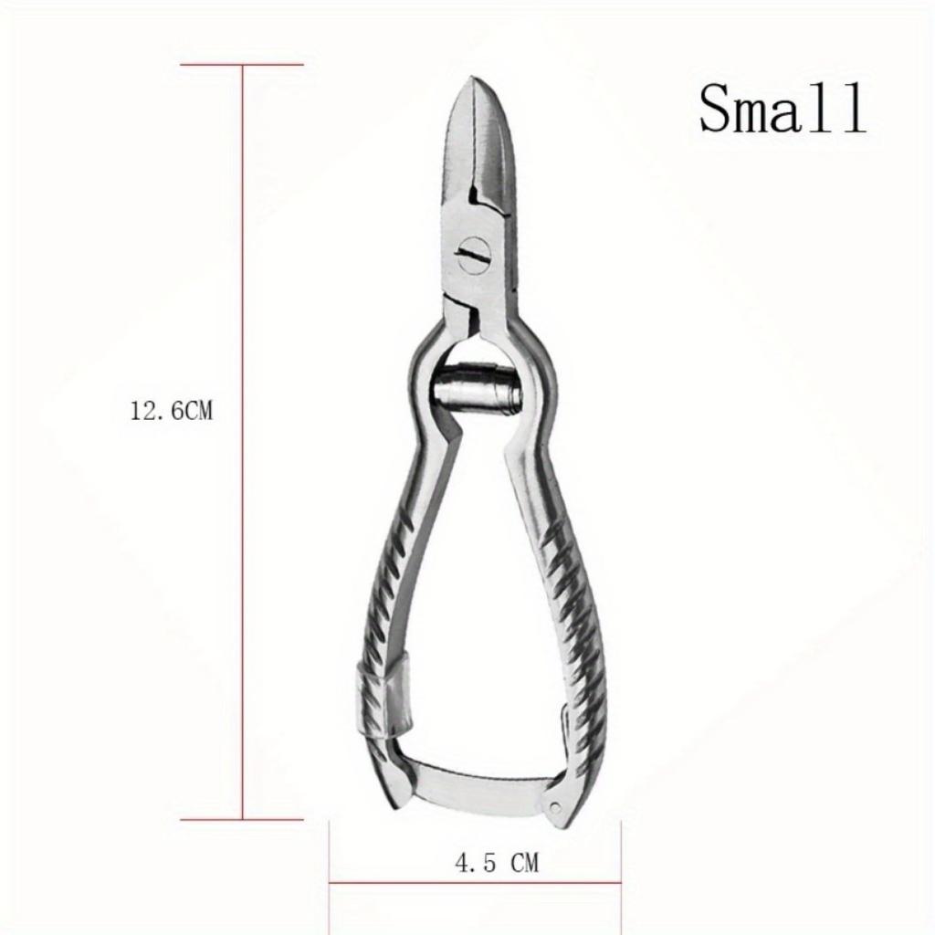 1Pc Nail Clippers for Thick or Ingrown Toenails Super Sharp Long Handle Nail Trimmer Cutter Professional Manicure Pedicure Tools