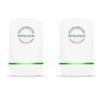 2pcs Electricity Saving Boxs Efficiency Smart Plug for Home Office Factory White