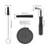 Piano Tuner Tuning Kit for w/ Rubber Mutes Tuning Wrench Set 8PCS for Professional Sparetime Hobbyist DIY Piano Tuning T