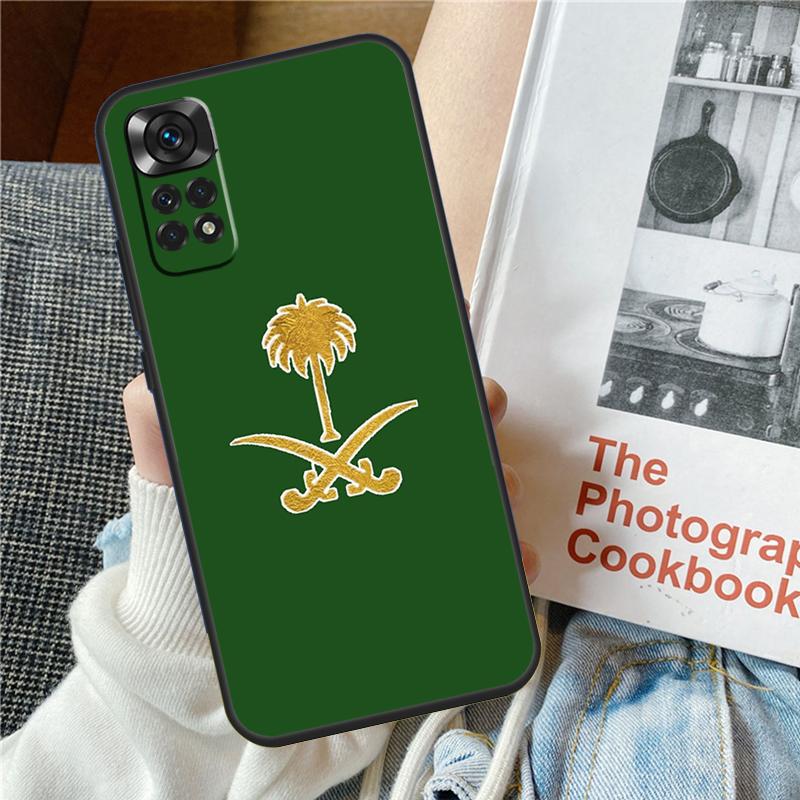Чехол для телефона Флаг Королевства Саудовская Аравия Для Xiaomi Redmi Note 12 12S 12C 13C 10 10C 10A 9 9C 10S 11S 11 Pro Мягкий чехол