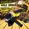 388VF Rechargable Electric Angle Grinder Grinding 100mm/125mm Cordless Brushless Power Tools Machine