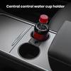 Автомобильный держатель для чашки с водой на центральной консоли, высокая стабильность, нескользящий, простой монтаж, держатель для бутылки для питья для Tesla Model Y/3