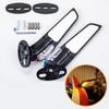 Motorcycle Rear View Mirrors With LED Turn Signal Lights Stealth Mirrors Compatible With Kawasaki Ninja 500 650 Ninja 400 300 ZX6R, Honda CBR300R