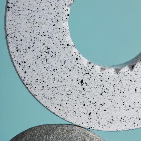 Держатель для капельницы ORIGAMI [под дерево, белый x черный] для размеров S и M