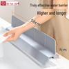 Silicone Sink Splash Guard with Suction Cup and Non-slip Water Barrier