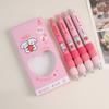 4PCS/Set Stationery Set Gel Pen Soft Touch Grip Neutral Pen Writing Tool  Students Gift