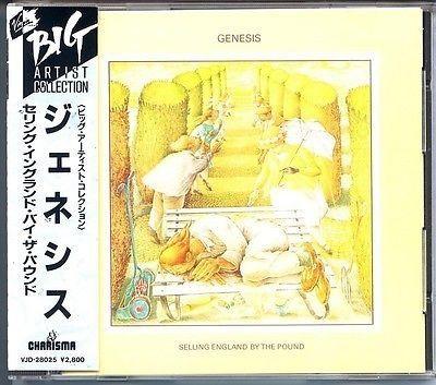 CD GENESIS - Selling England By The Pound VJD28025 Charisma, Virgi 1988 Япония ObiRock Б/У