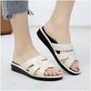 Slippers Women Summer Outer Soft Bottom Fashion All-match Home Thick Bottom Anti-slip Bath Middle-aged Ladies Sandals