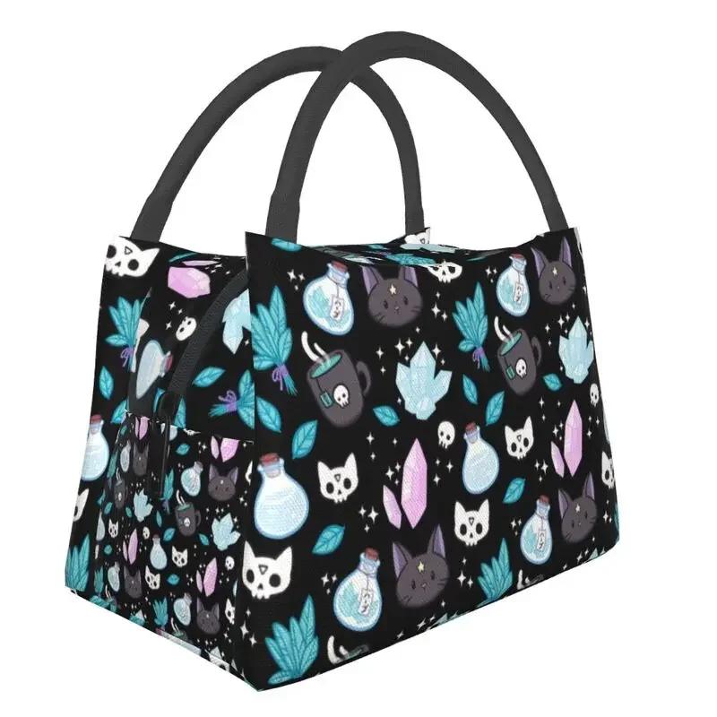 Сумка для обеда с индивидуальным узором для женщин, теплые, изолированные ланч-боксы для пикника, кемпинга, работы, путешествий, сумка через плечо