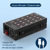 Многопортовое USB-быстрое зарядное устройство: Умная настольная зарядная станция для нескольких устройств