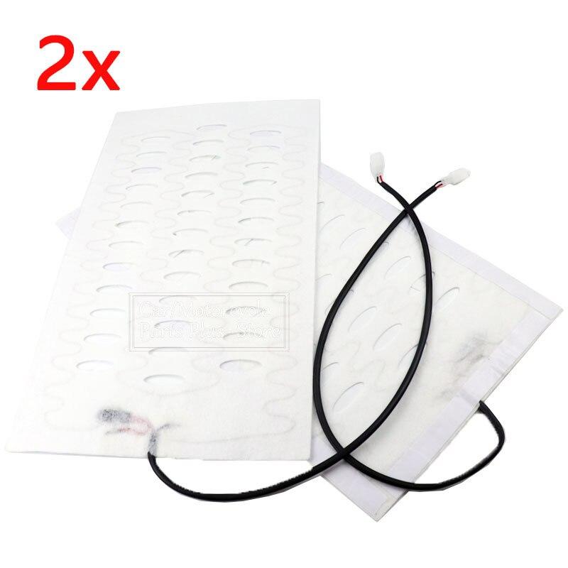 2x/4x 12 В, универсальные чехлы на сиденья автомобиля с подогревом, коврик из углеродного волокна с подогревом, грелка для автокресла, зимний теплый коврик с подогревом, 48 см x 27 см