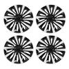 4 Pcs 14in Wheel Hub Cap Full Protection Stylish Look Universal Fit Wheel Rim Cover Hubcaps for Any
