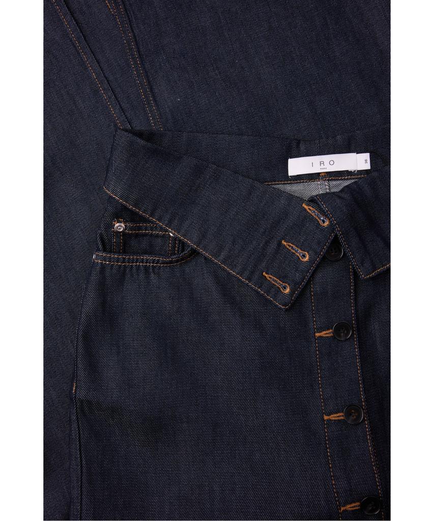 IROWOMEN Rosiane Tencel Denim Foldover Skirt Iokam26101Bux