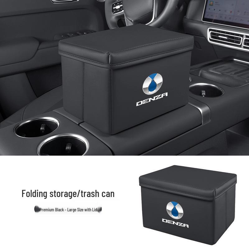Multi-Functional Storage Box & Folding Trash Can for Denza D9/N9/Z9gt/N8L/N7 Cars
