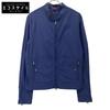 Fay Blue Nylon Zipper Jacket Jacket S NavyUsed