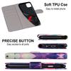 Роскошный окрашенный кожаный чехол-книжка, защитный чехол для Realme GT Neo3/Realme 9 Pro Plus/Oppo Find X5 Pro/Oppo A57 A77 A36 A11X A58 A8X