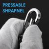 4Pcs Carabiner Clip Keychain Metal Carabiner Shape Key Ring Keyring Key Holder Clips Hook Holder Organizer for Car Keys Finder F