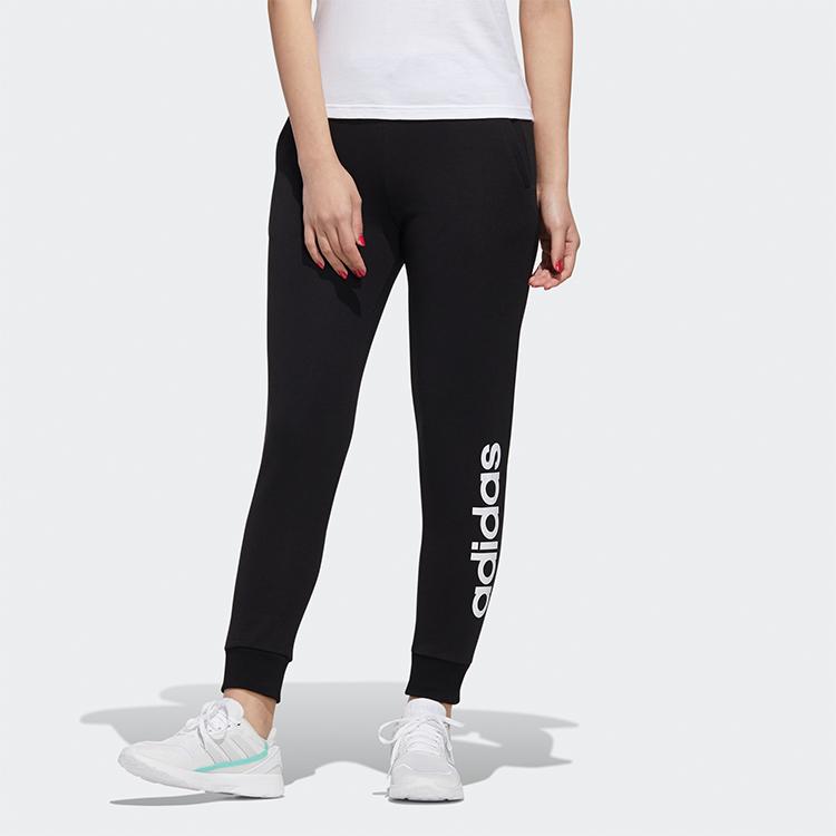 adidas Брюки женские с логотипом Neo, черные, GJ7917