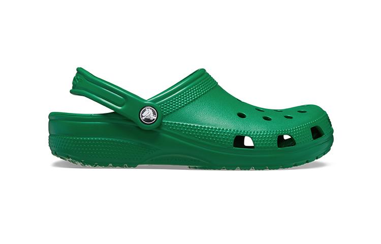 Crocs Классические клоги EVA Classic Clogs Унисекс Вечнозеленый Зеленый 10001-3WH