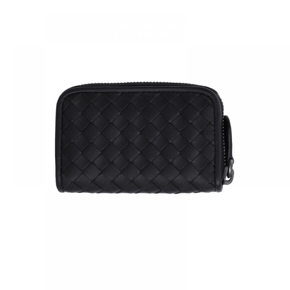 Bottega Veneta 114075 V3un1 1275  114075 V001n 1000  Intrecciato Zip Card Holder