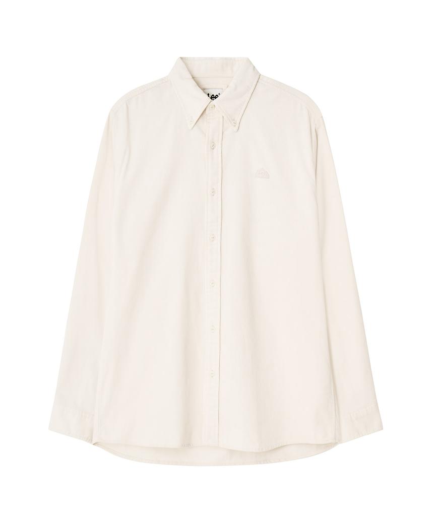LEE House Logo Corduroy Shirt Ivory