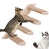 Wooden Cat Wall Steps Climbing Kitten Ladder With Sisal Rope Scratching Post Scratcher Tree Pet Furniture For Indoor Cats