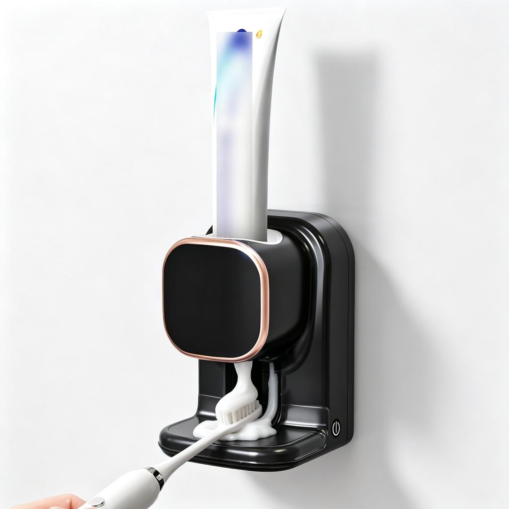 WIKHOSTAR 3 Mode Smart Toothpaste Dispenser Automatic Sensor Electric Wall Mounted Tooth Paste Squeezer USB Removable Bathroom Accessories