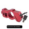 Motorcycle Handlebar Lock  Handle Solid Lock Imitating Steal Lock Pull Rod ATV Dirt Street Bikes Anti Theft Handlebar Brake