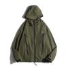 GOPUDO Men's Windproof Hooded Casual Jacket - Spring/Autumn Workwear (GS1316)
