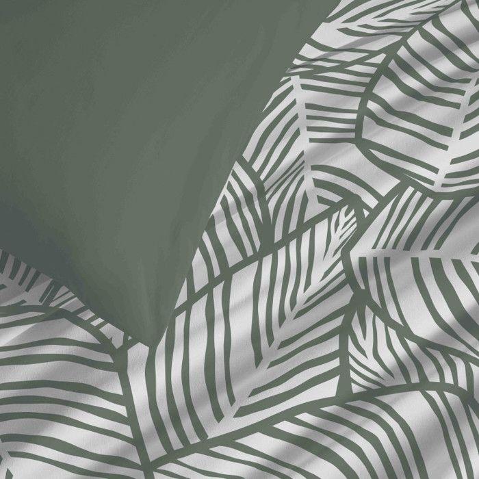 Pack complet housse de couette réversible "Vanessa" 6 pièces pour lit 180 x 200 "King Size" Fira Romarin